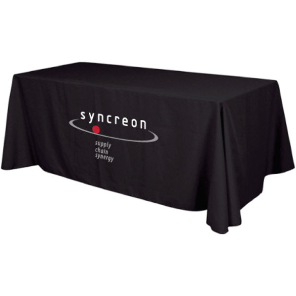 Printed 6' Throw Table Cover Syncreon Technology