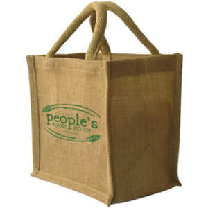 Small Jute Shopper Bag (300 x 300 + 200m 391745