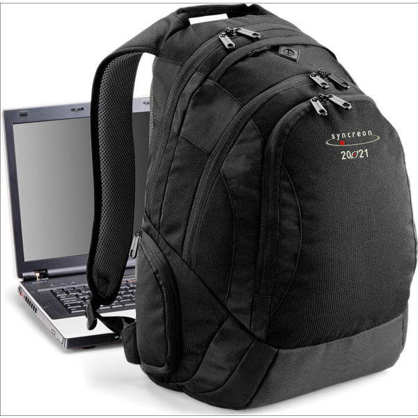 Printed Laptop Backpack | Syncreon Technology