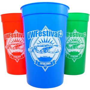 Plastic Stadium Cup (20oz/568ml/Pint) 002135360