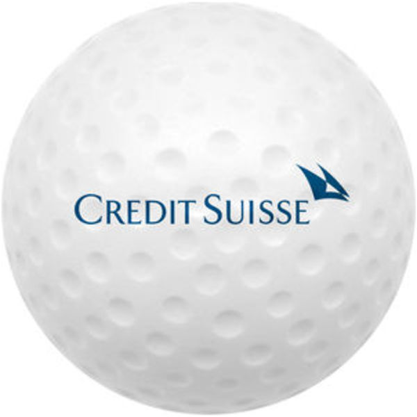 Printed Stress Golf Ball