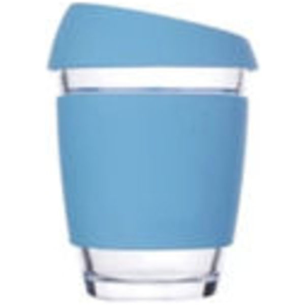 Printed 12oz Glass Keep Cup Style Drinking Glass