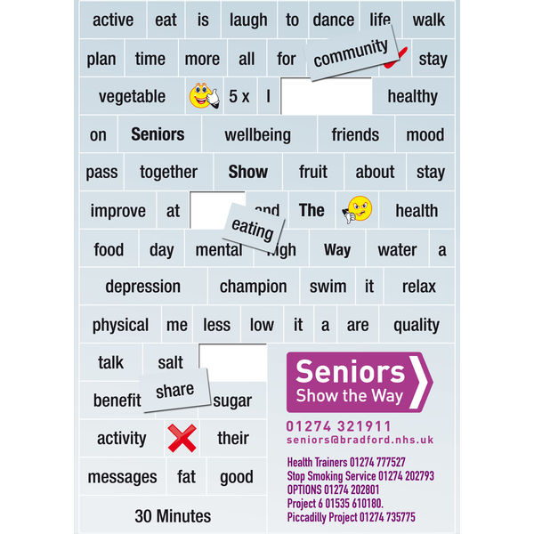 Promotional Word Games Branding Ovation Logo Printed