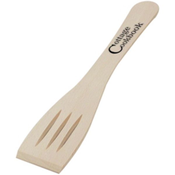 Printed 25cm Wooden Spatula With Holes
