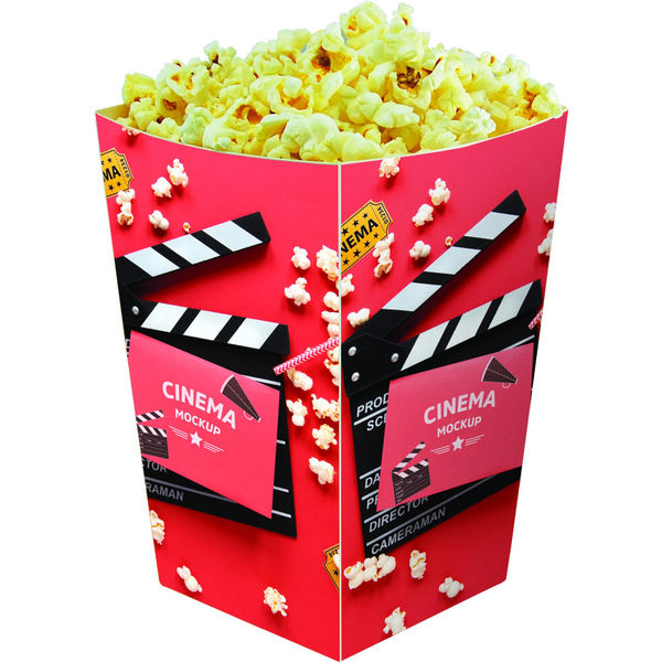 Printed 32oz Popcorn Tub