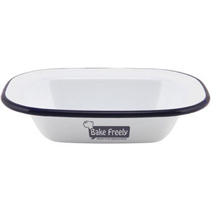 Enamel Oblong Pie Dish (160 x 120 x 35mm 391628