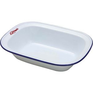 Enamel Oblong Pie Dish (240 x 180 x 55mm 391760