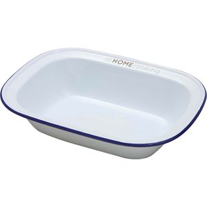 Enamel Oblong Pie Dish (300 x 225 x 70mm 391762
