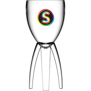 Reusable Plastic Rocket Glass (312ml/11o 391803