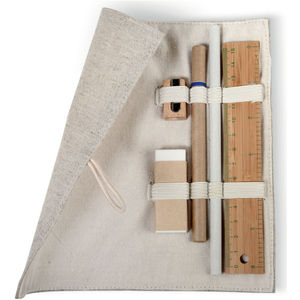 Promotional Eco Stationery Set In Cotton 393840