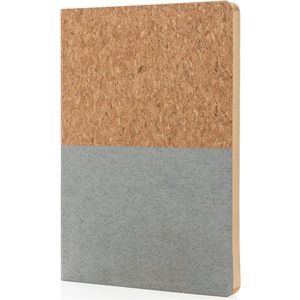 Grey ECO notebook with a cork cover and  394199