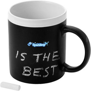 Bullet Chalk-write 330 ml ceramic mug 413579