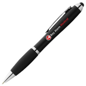Bullet Nash coloured stylus ballpoint pe 413875