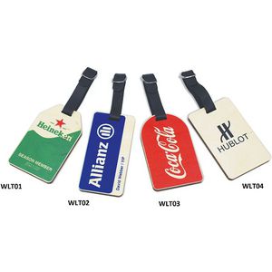 Wooden Ply Luggage Tag - Design 2 - with 453206