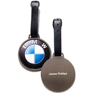 Round Metal Golf Bag Tag 453236