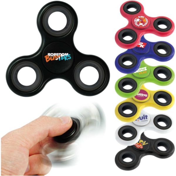 Promotional Fidget Spinners custom branded with your artwork Branding