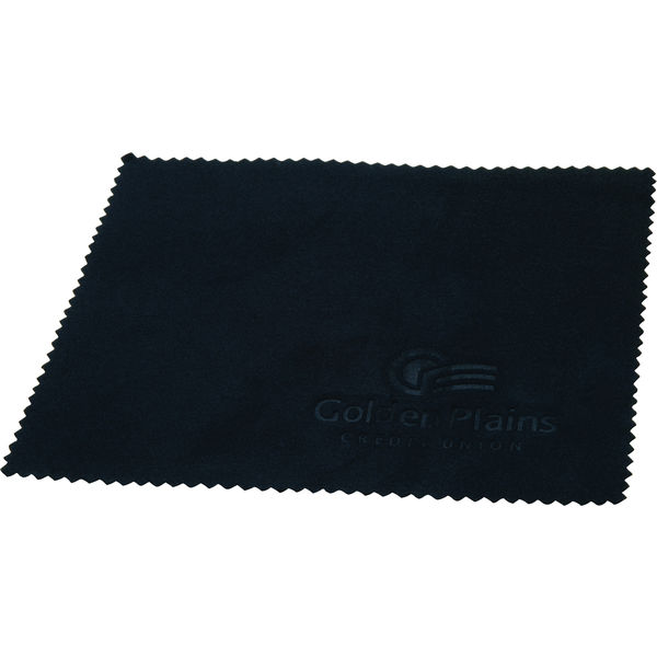 Printed Premium Suede Lens Cloth (Large) printed all over Branding Ovation Logo Printed