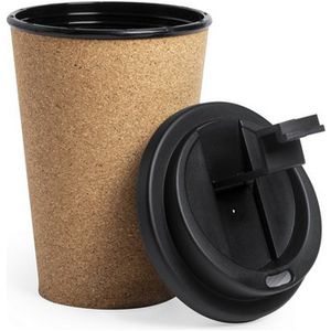 Cork travel mug 350 ml with lid 470773