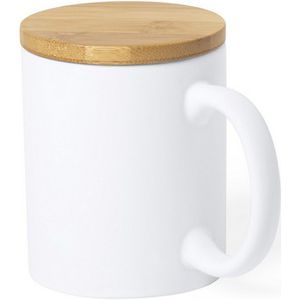 Ceramic mug 370 ml with bamboo lid (8.2  470774