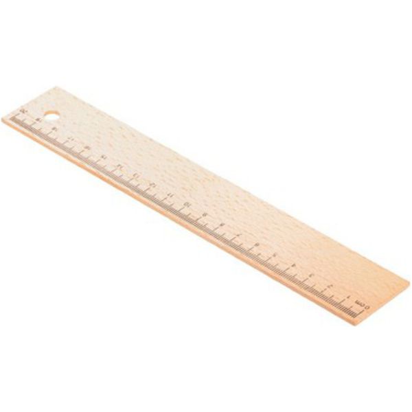 Foxus Ruler Printed Wooden ruler