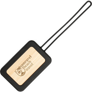 Bamboo Luggage Tag 002158316